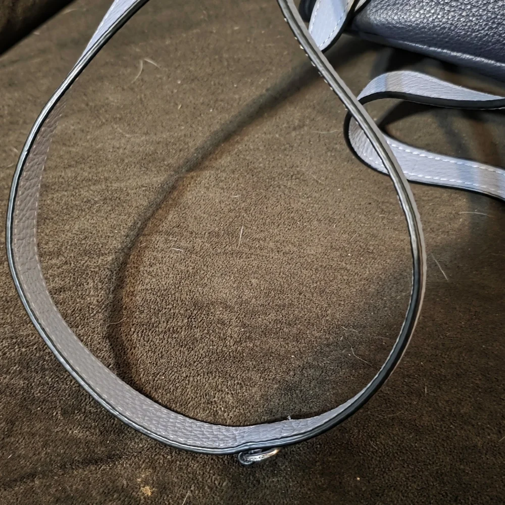 Brand New Without Tags Coach Pennie Leather Mini Bookbag Backpack Navy - Picture 5 of 16